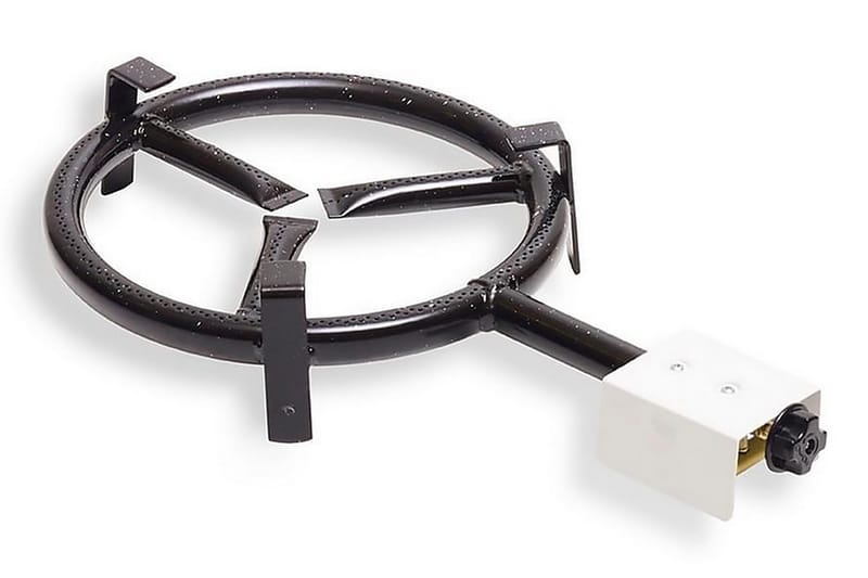 Gasolbrännare 79x46 cm - Svart - Utemöbler - Grillar & matlagning utomhus - Grilltillbehör & grillredskap - Gasolflaska & gasolbrännare