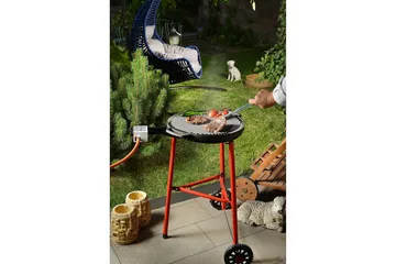 Gasolbrännare 79x53 cm - Orange - Utemöbler - Grillar & matlagning utomhus - Grilltillbehör & grillredskap - Gasolflaska & gasolbrännare