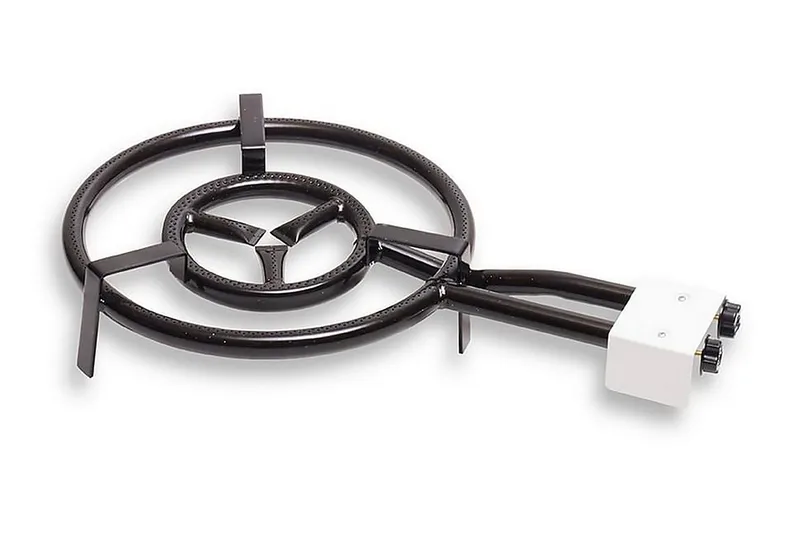 Gasolbrännare 79x55 cm - Svart - Utemöbler - Grillar & matlagning utomhus - Grilltillbehör & grillredskap - Gasolflaska & gasolbrännare