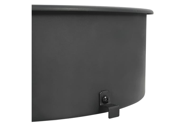 Rotisserieset med ring grill 47 cm svart - Svart - Utemöbler - Grillar & matlagning utomhus - Grilltillbehör & grillredskap - Grillställ & rotisserie