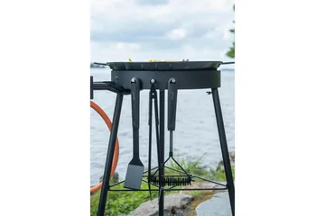 Grillverktygsset Mustang Black Line 3 Delar - Utemöbler - Grillar & matlagning utomhus - Grilltillbehör & grillredskap - Grillbestick