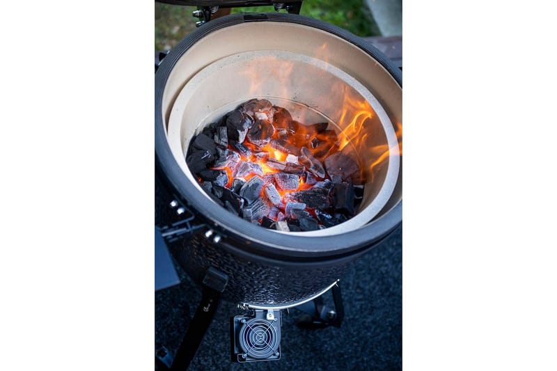 Tändfläkt Mustang Ignition Passar Kamado L och XL - Svart - Utemöbler - Grillar & matlagning utomhus - Grilltillbehör & grillredskap - Grilltändare