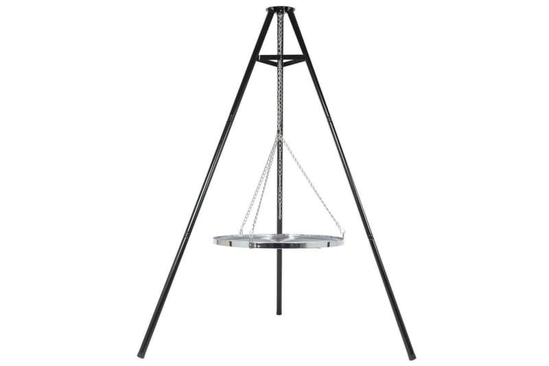 BBGRILL Stativgrill svart 172 cm BBQ TRIPOD - Utemöbler - Grillar & matlagning utomhus - Grillwok & stekhällar