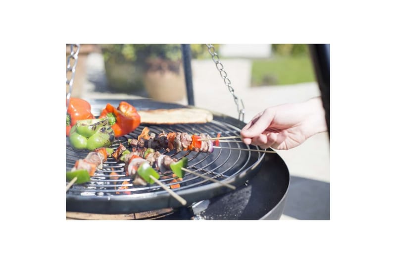 BBGRILL Stativgrill svart 172 cm BBQ TRIPOD - Grillwok & stekhällar