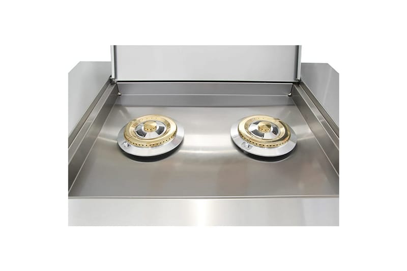 Inox Range - Modul med sidobrännare - Myoutdoorkitchen - Utemöbler - Grillar & matlagning utomhus - Grillwok & stekhällar