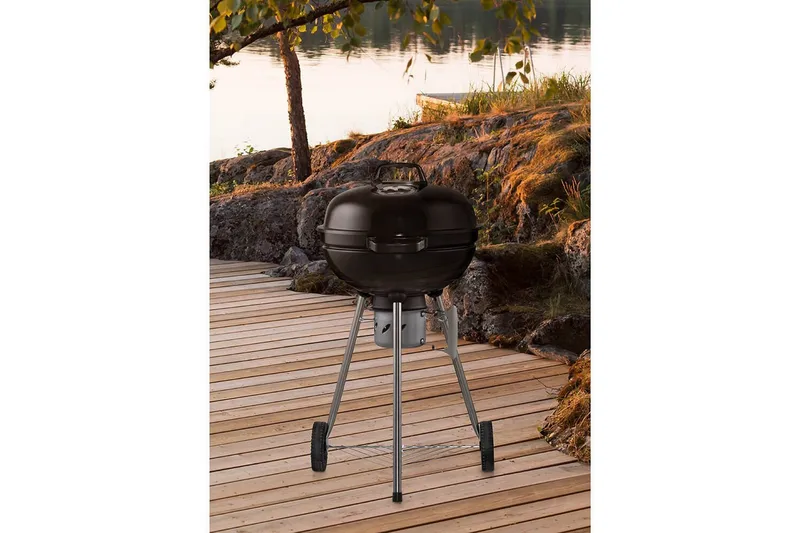 Klotgrill Mustang Basic 47 - Svart - Utemöbler - Grillar & matlagning utomhus - Kolgrill