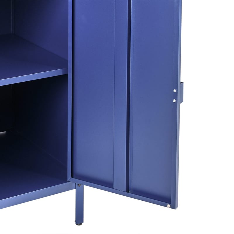 Kökskåp med vask Vilama - Blå, Silver - Utemöbler - Grillar & matlagning utomhus - Utekök