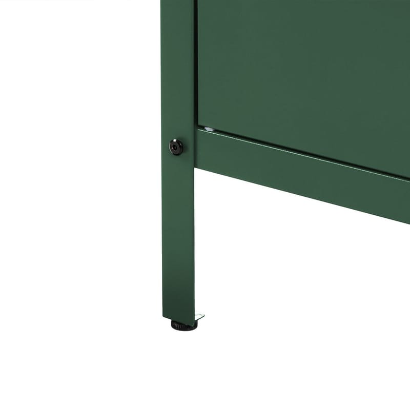 Kökskåp Vilama - Grön, Silver - Utemöbler - Grillar & matlagning utomhus - Utekök