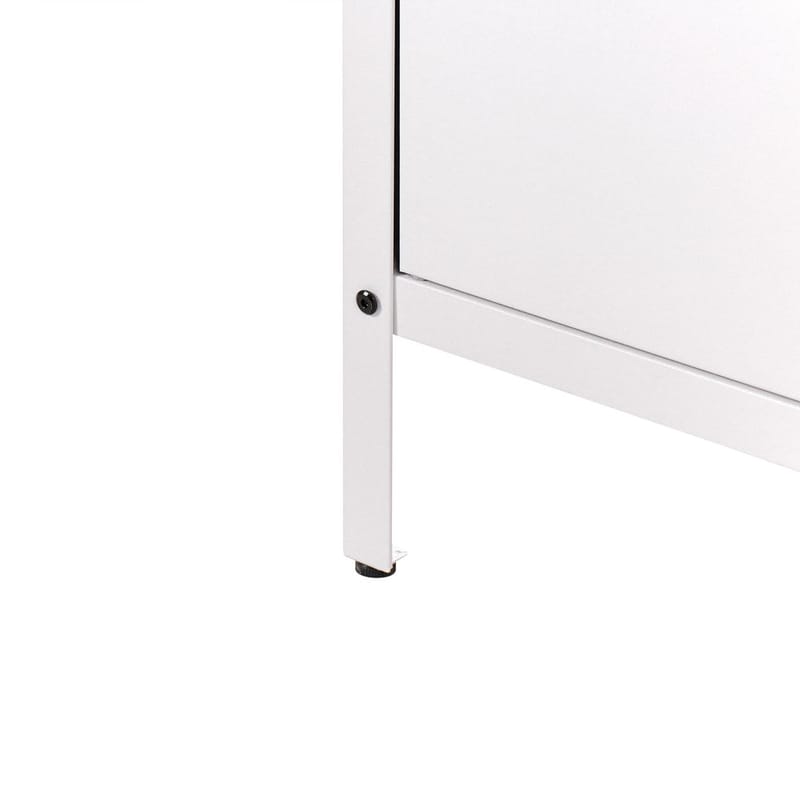 Kökskåp Vilama - Vit, Silver - Utemöbler - Grillar & matlagning utomhus - Utekök