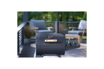 Kolgrill Mustang Barrel Kilgore - Svart - Utemöbler - Grillar & matlagning utomhus - Kolgrill