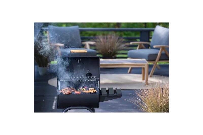 Kolgrill Mustang Barrel Kilgore - Svart - Utemöbler - Grillar & matlagning utomhus - Kolgrill