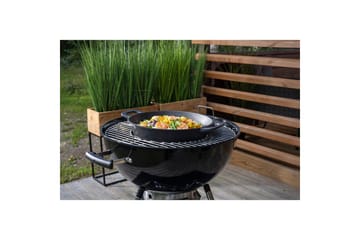 Kolgrill Mustang Gourmet 57 - Svart - Utemöbler - Grillar & matlagning utomhus - Kolgrill
