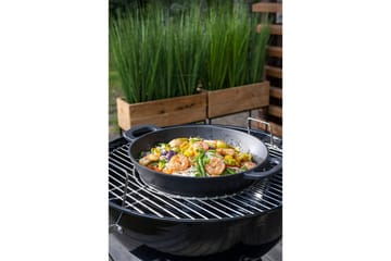 Kolgrill Mustang Gourmet 57 - Svart - Utemöbler - Grillar & matlagning utomhus - Kolgrill