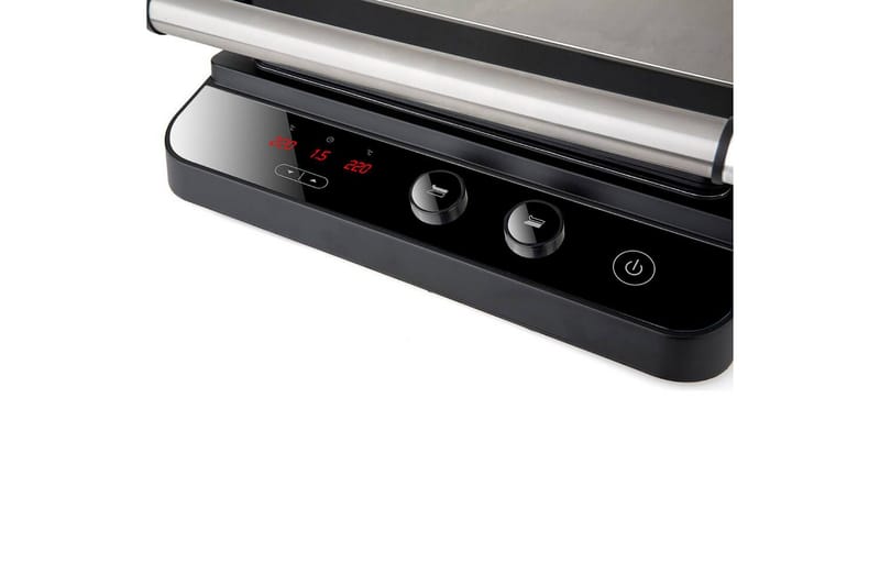 Bordsgrill Black+Decker Borstat Stål Temp Control 2000W - Utemöbler - Grillar & matlagning utomhus - Övriga grillar - Bärbar grill & campinggrill