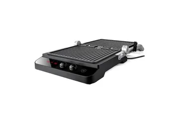 Bordsgrill Black+Decker Borstat Stål Temp Control 2000W - Utemöbler - Grillar & matlagning utomhus - Övriga grillar - Bärbar grill & campinggrill