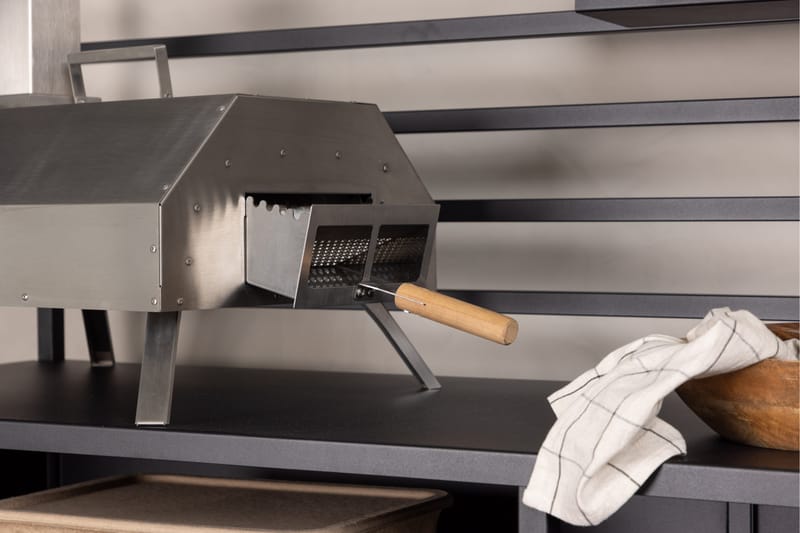 Hamnå Pizzaugn - Silver - Utemöbler - Grillar & matlagning utomhus - Övriga grillar - Pizzaugn & vedugn