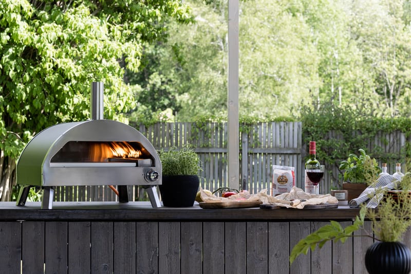 Kerang Pizzaugn - Silver - Utemöbler - Grillar & matlagning utomhus - Övriga grillar - Pizzaugn & vedugn