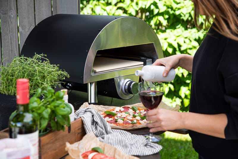 Sentosa Pizzaugn - Svart - Utemöbler - Grillar & matlagning utomhus - Övriga grillar - Pizzaugn & vedugn