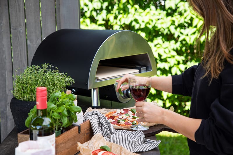 Sentosa Pizzaugn - Svart - Utemöbler - Grillar & matlagning utomhus - Övriga grillar - Pizzaugn & vedugn