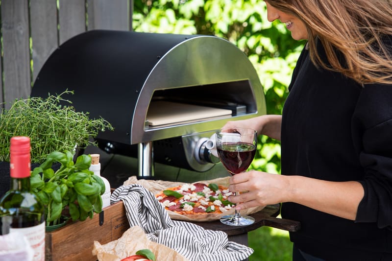 Sentosa Pizzaugn - Svart - Utemöbler - Grillar & matlagning utomhus - Övriga grillar - Pizzaugn & vedugn