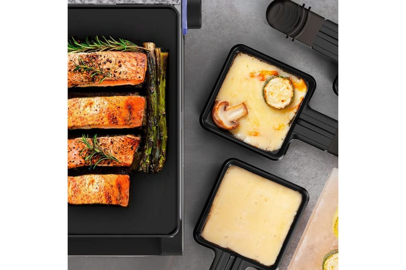 Raclettegrill Black+Decker - Silver - Utemöbler - Grillar & matlagning utomhus - Övriga grillar - Raclettgrill