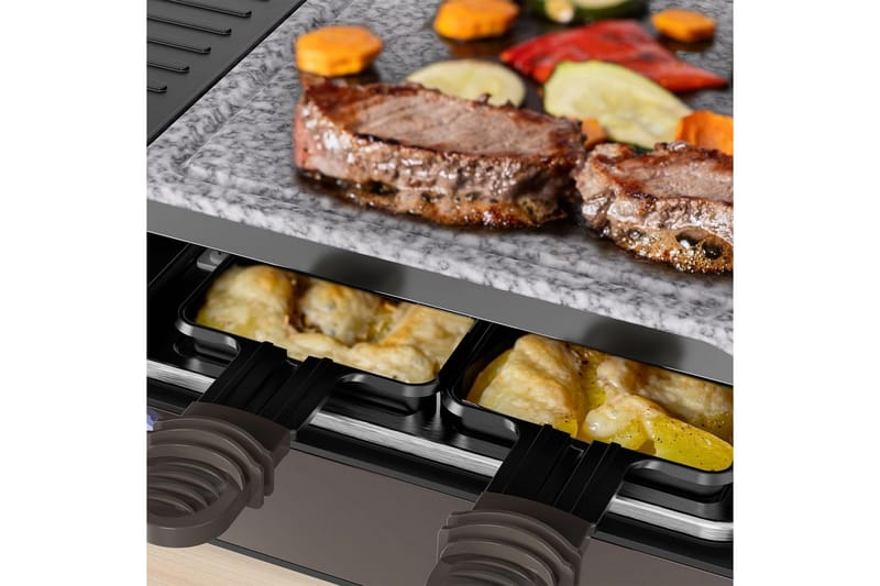 Raclettegrill Black+Decker - Silver - Utemöbler - Grillar & matlagning utomhus - Övriga grillar - Raclettgrill