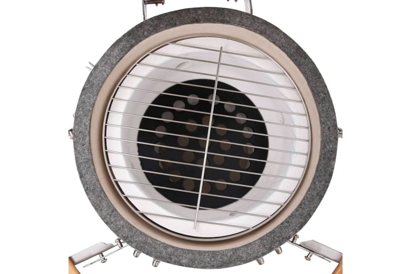 Kamado Rökgrill keramik 76 cm - Röd - Utemöbler - Grillar & matlagning utomhus - Rökar & rökgrill