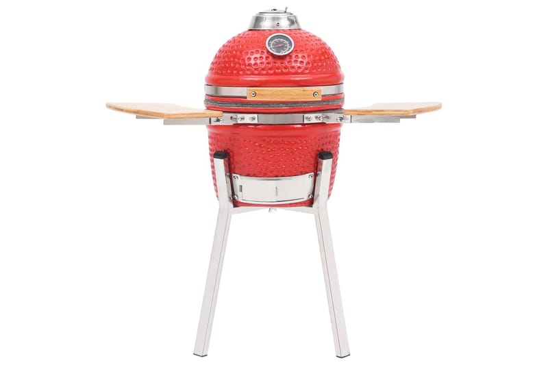 Kamado Rökgrill keramik 76 cm - Röd - Utemöbler - Grillar & matlagning utomhus - Rökar & rökgrill