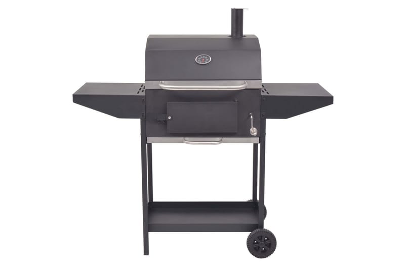 Rökgrill BBQ kol med nedre hylla svart - Svart - Utemöbler - Grillar & matlagning utomhus - Rökar & rökgrill