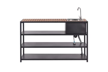 Trädgårdskök Avetrana 159x50x116 cm - 159x50x116 cm - Utemöbler - Grillar & matlagning utomhus - Utekök