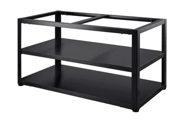 NORDIC LINE BLACK Basmodul 120 cm 2 Moduler Svart