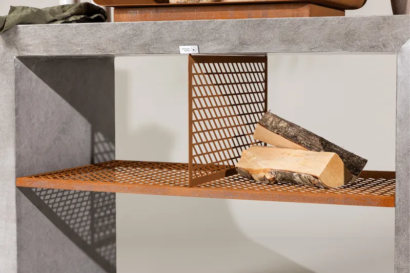 Velas Utekök m. Grill 120x60 cm - Ljusgrå - Utemöbler - Grillar & matlagning utomhus - Utekök