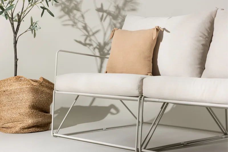 Usteryd 3 sits Loungesoffa - Beige - Utemöbler - Utesoffor & bänkar - Loungesoffa