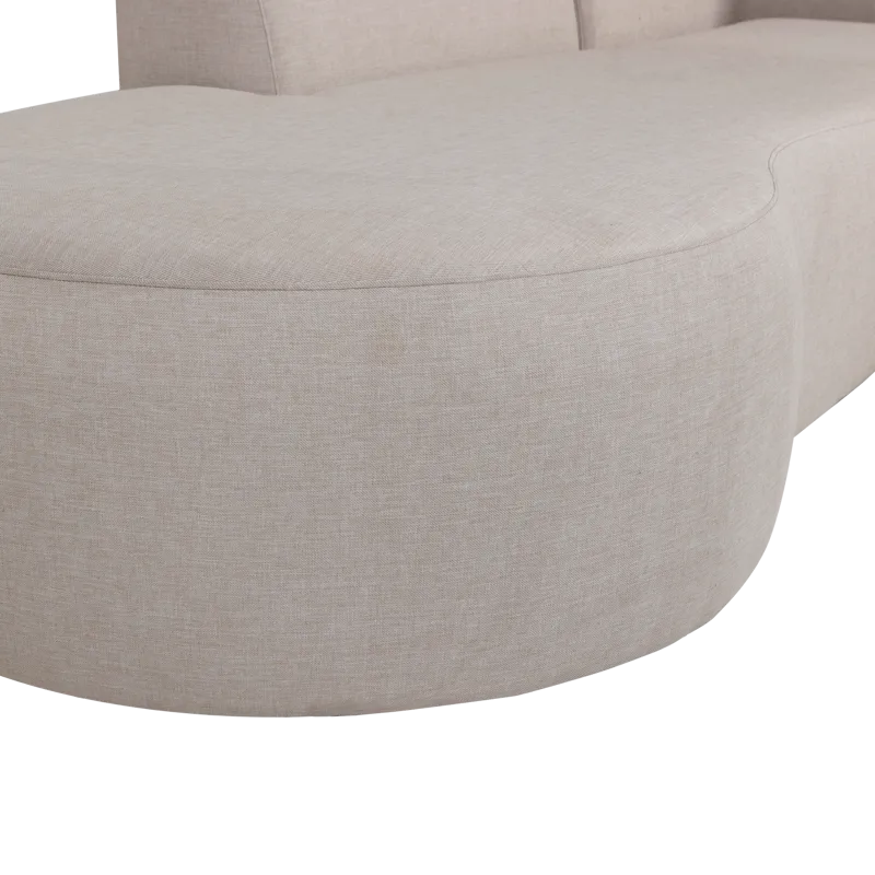 2-sits Soffa med Divan Chios Utomhus - Natur - Utemöbler - Utegrupp - Loungegrupp