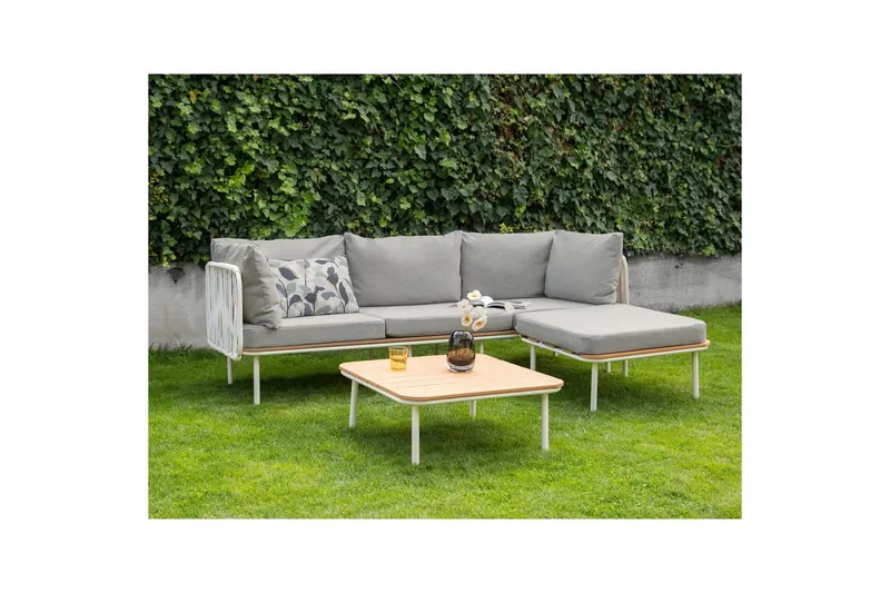 3-sits soffa med ottoman Senise - Utemöbler - Utegrupp - Loungegrupp