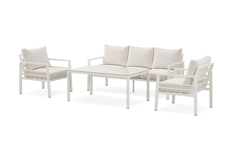 Ariany Soffgrupp Utomhus  5-sits - Beige - Utemöbler - Utegrupp - Loungegrupp