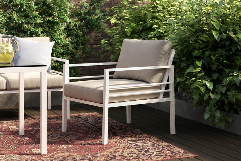 Ariany Soffgrupp Utomhus  5-sits - Beige - Utemöbler - Utegrupp - Loungegrupp
