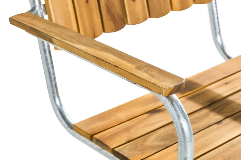 Arild Matgrupp 110 cm Rund + 4 st Matstolar - Utemöbler - Utegrupp - Matgrupper utomhus