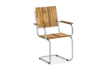 Arild Matgrupp 110 cm Rund + 4 st Matstolar - Utemöbler - Utegrupp - Matgrupper utomhus