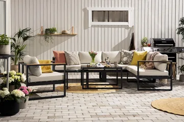 Aspvik Loungegrupp - Utemöbler - Utegrupp - Loungegrupp