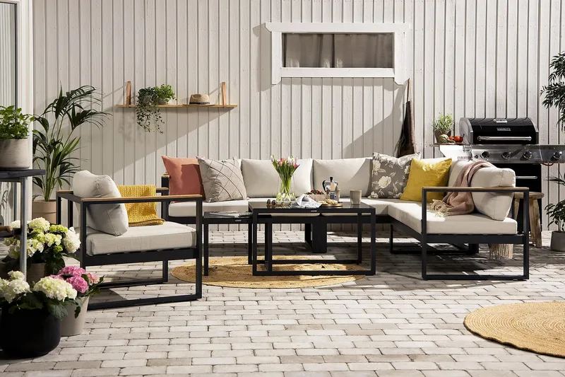 Aspvik Loungegrupp - Utemöbler - Utegrupp - Loungegrupp