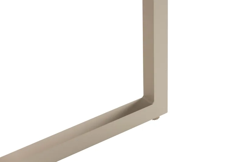Aspvik Soffgrupp Utomhus 5-sits Aluminium - Mörk Beige / Vit - Utemöbler - Utegrupp - Loungegrupp