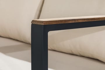 Aspvik Soffgrupp Utomhus 5-sits - Beige - Utemöbler - Utegrupp - Loungegrupp