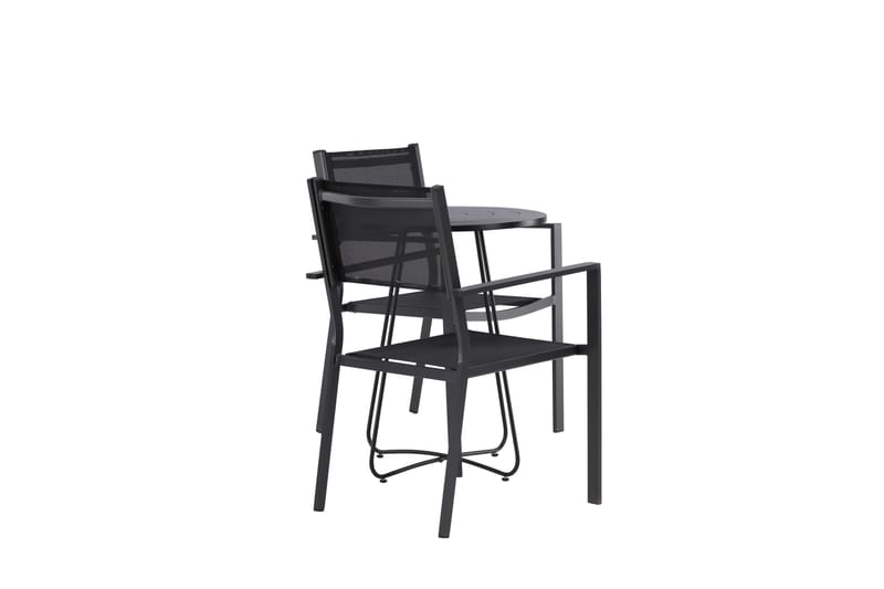 Bacong Matgrupp Utomhus 60 cm Rund med 2 Copacabana Utestolar - Utemöbler - Utegrupp - Matgrupper utomhus