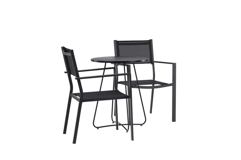 Bacong Matgrupp Utomhus 60 cm Rund med 2 Copacabana Utestolar - Utemöbler - Utegrupp - Matgrupper utomhus