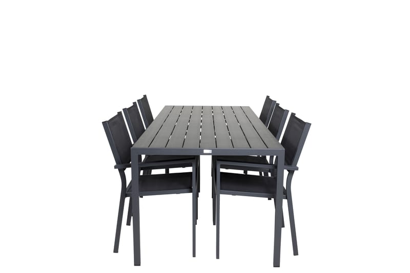 Break Matgrupp Utomhus 205 cm Rektangulär med 6 Copacabana Utestolar - Utemöbler - Utegrupp - Matgrupper utomhus