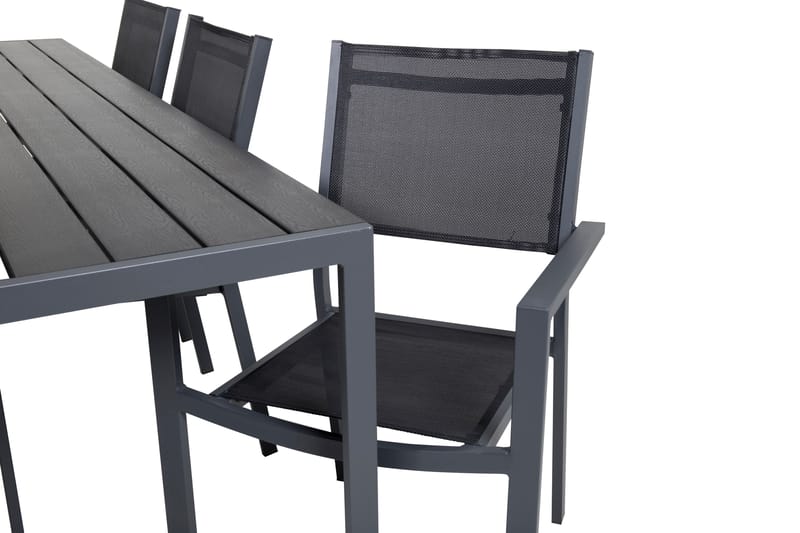 Break Matgrupp Utomhus 205 cm Rektangulär med 6 Copacabana Utestolar - Utemöbler - Utegrupp - Matgrupper utomhus