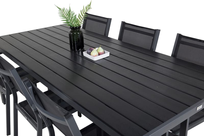 Break Matgrupp Utomhus 205 cm Rektangulär med 6 Copacabana Utestolar - Utemöbler - Utegrupp - Matgrupper utomhus