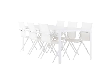 Break Matgrupp Utomhus cm Rektangulär med 6 Alina Utestolar - Utemöbler - Utegrupp - Matgrupper utomhus