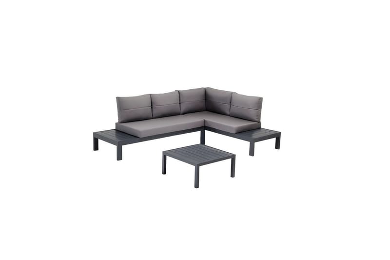 Bulskoll Soffgrupp Utomhus 3-sits - Multifärgad - Utemöbler - Utegrupp - Loungegrupp